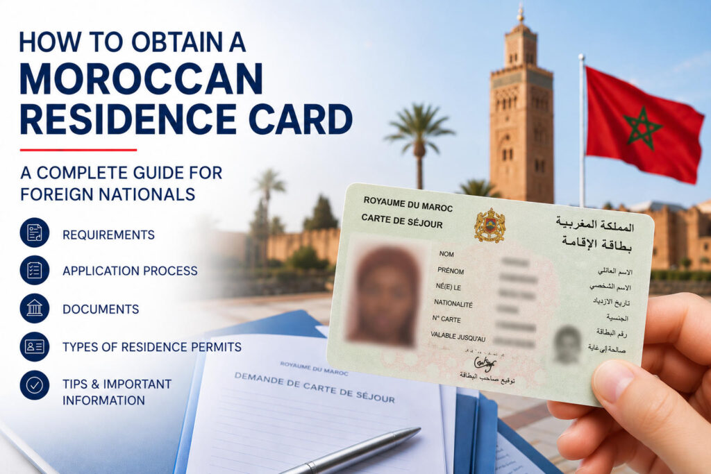 How to Obtain a Moroccan Residence Card: A Complete Guide for Foreign Nationals